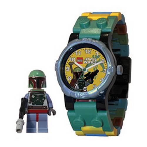 LEGO Star Wars Boba Fett Kids Watch with Minifigure