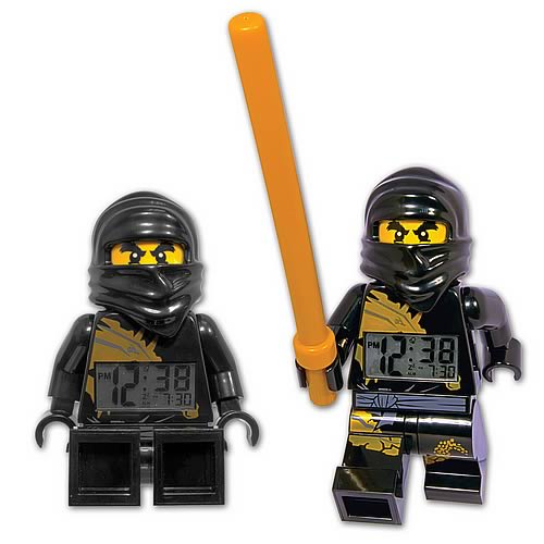 LEGO Ninjago Cole Minifigure Clock