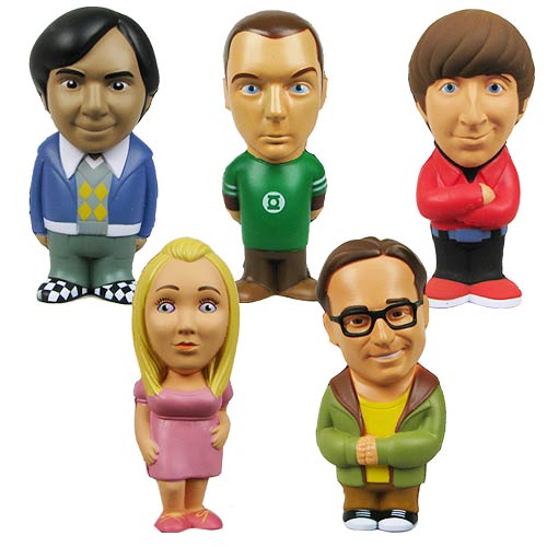 Big Bang Theory Stress Toy 5-Pack, Not Mint