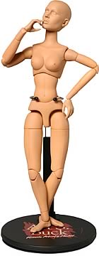 Art S. Buck Female Caucasian Figure