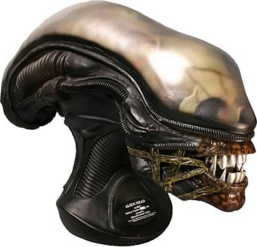 Alien Head Life-Size Prop Replica