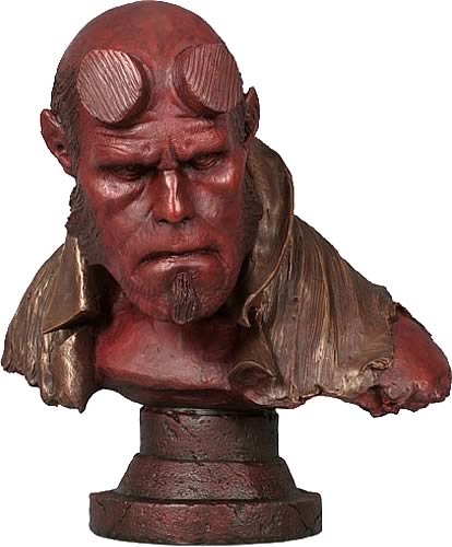 Hellboy Life-Size Faux-Bronze Bust