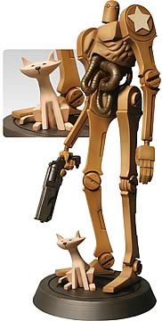 Ashley Wood's Popbot 15-inch Statue