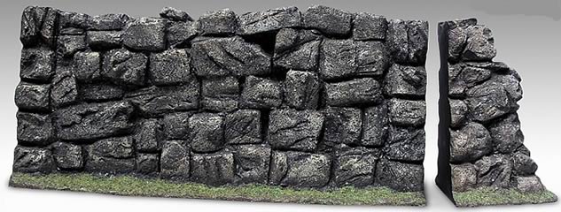 1:6 Stone Wall Display