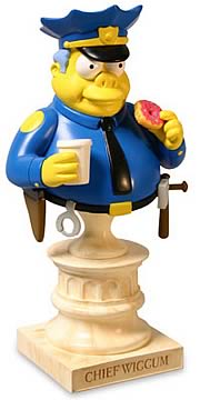 Chief Wiggum Mini Bust
