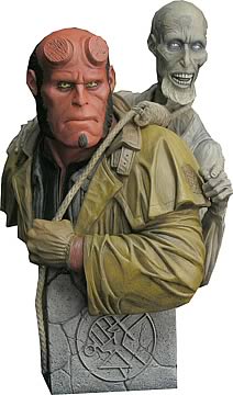 Hellboy: 13-inch Hellboy with Corpse Bust
