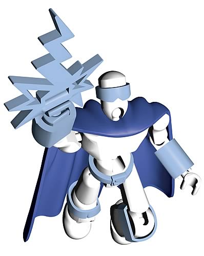 Stikfas Classic Omega Male Superhero (Redeco)