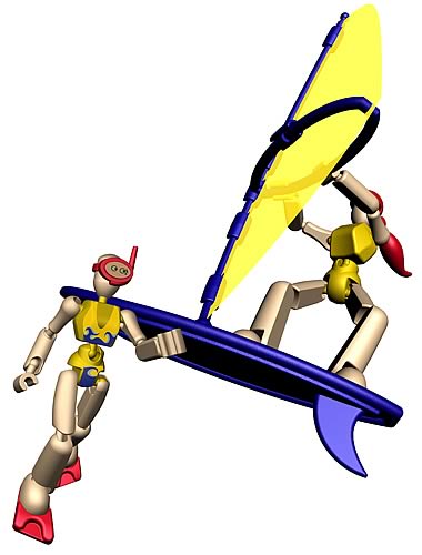 Stikfas Beta Female Windsurfer