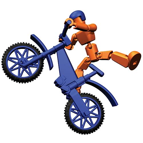 Stikfas Delta Boy with Bicycle