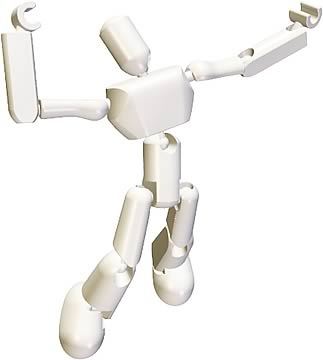 Stikfas Classic Alpha Male - White