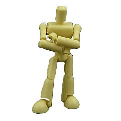 Stikfas Tan Pre-Assembled Figure Pack