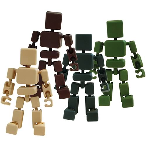 Cuboyds Series 2 Action Figure 4-Pack