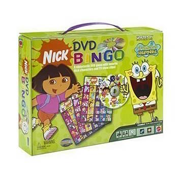 Nickelodeon DVD Bingo