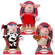 Olivia the Pig Basic Plush Assortment Case