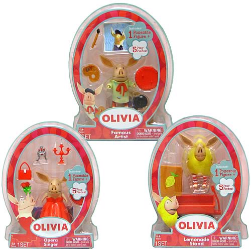 Olivia the Pig Mini Figure Assortment Case