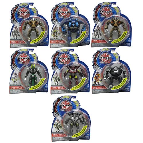 Bakugan Mechtogan Season 4 Figures Case