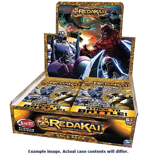 Redakai Hobby Gold Pack Trading Card Game Case