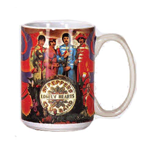 Beatles Sgt. Pepper's Lonely Hearts 14 oz. Ceramic Mug