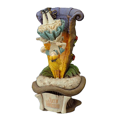 Alice in Wonderland Down the Rabbit Hole Figure