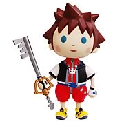 Kingdom Hearts Mobile Sora Avatar Static Arts Vinyl Figure