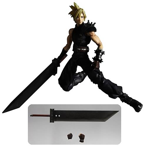 Final Fantasy Dissidia Cloud Strife Play Arts Kai Figure