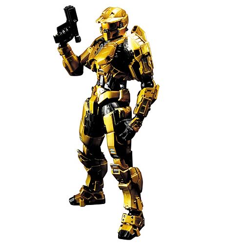 Halo Gold Spartan Play Arts Kai Action Figure