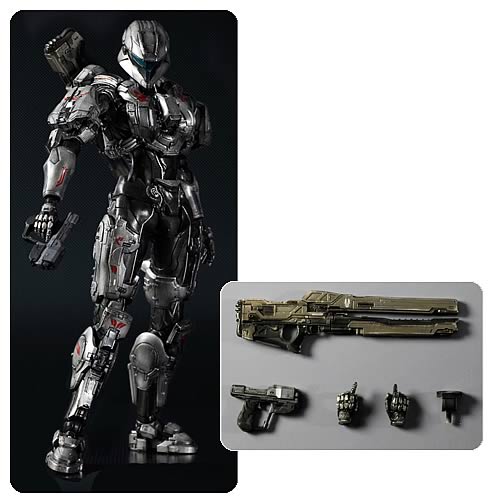 Halo 4 Spartan Sarah Palmer Play Arts Kai Action Figure