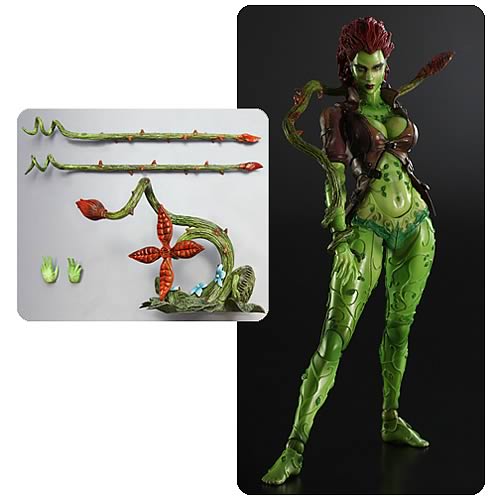 Batman Arkham City Poison Ivy Play Arts Kai Action Figure