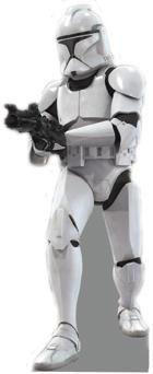 EP2 Clone Trooper Stand-Up