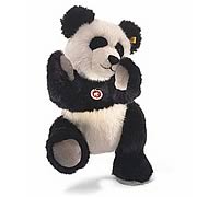 Steiff Panda Bear Ted 18-Inch Teddy Bear