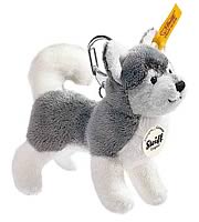 Steiff  Husky Dog Plush Key Chain