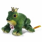 Steiff Happy Mohair Frog Green Plush
