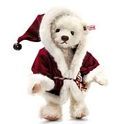 Steiff Christmas 2010 White Plush Teddy Bear