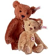 William and Henry Bear Brothers in a Tin