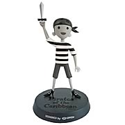 Pirates of the Caribbean SHAG Pirate Boy B&W Vinyl Figure