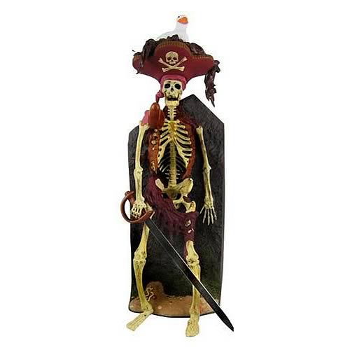 Pirates of the Caribbean Bird Head Skeleton Statue