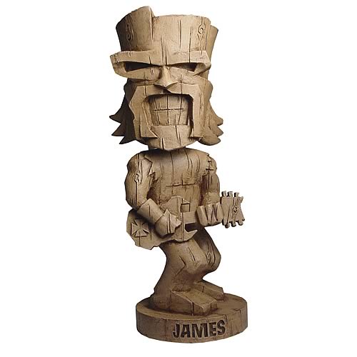 Metallica Resin Tiki James Bobble Head