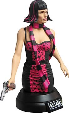 Alias Sydney Bristow Rocker Girl Mini Bust
