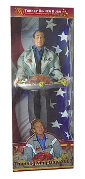 Turkey Dinner George W. Bush 12-Inch Figure