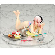 Super Sonico Sweets And Bikini Statue