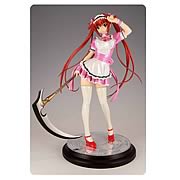 Queens Blade Airi Pink Maid Miyazawa Statue