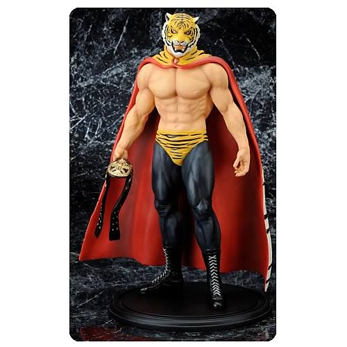 Tiger Mask Resin Statue