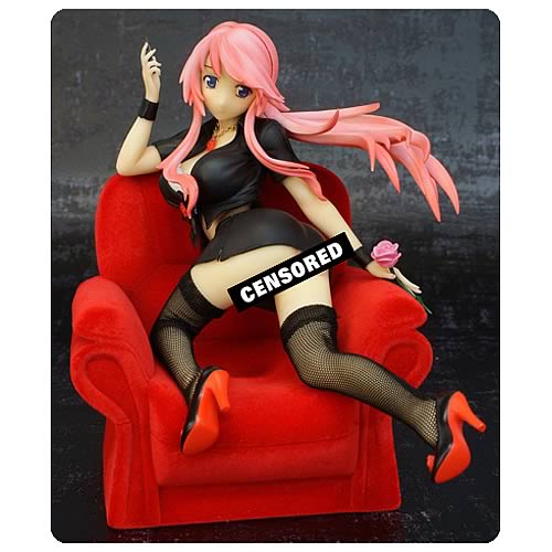 Daydream Collection My Boss Rose on Red Sofa Statue