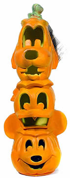 Disney Light-Up Pumpkin Totem