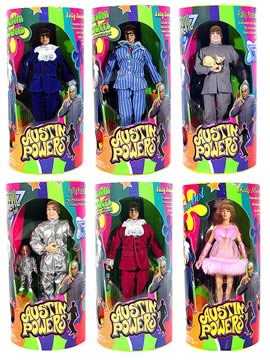 Austin Powers 10in Figure Asst