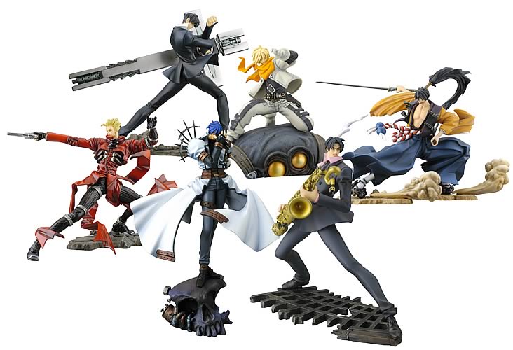 Trigun Maximum PVC Statuettes Case