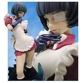 Battle Vixens Ryomou Shimei Pink Exclusive Statue