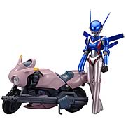 Bubblegum Crisis Nene with Motoslave Figure