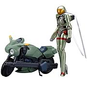 Bubblegum Crisis Linna with Motoslave Figure