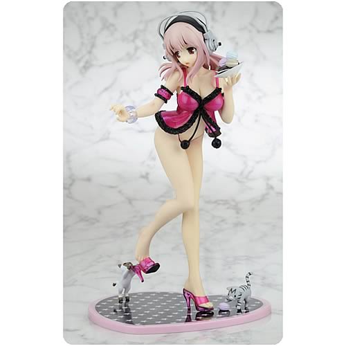 Super Sonico Baby Doll Strawberry Sorbet Version Statue
